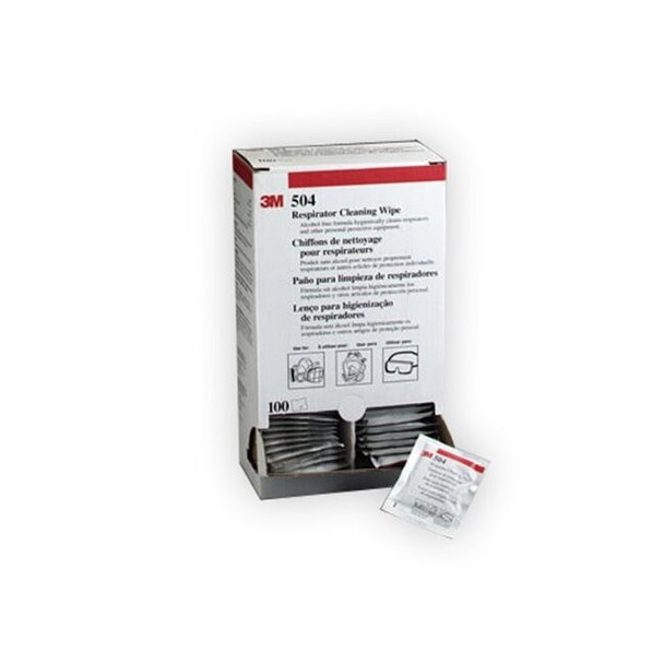 3M Respirator Cleaning Wipes, Assembly/Mechanical/Painting, 100/BX