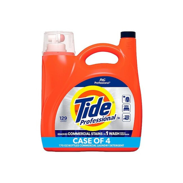 Tide Laundry Detergent,170 oz,Jug,PK4 14119