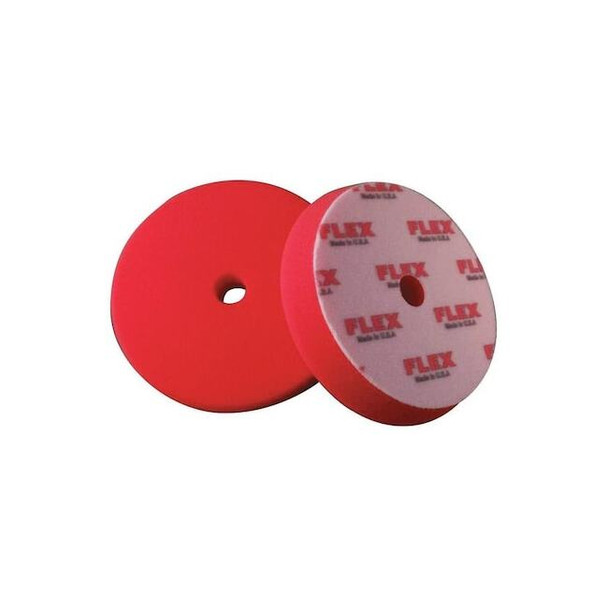 Flex North America Polishing Pad,5-1/2" Size,Foam,Red 750128