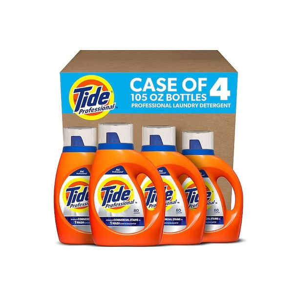 Tide Pro Laundry Detergent,Liquid,105 oz,4 pk 14116