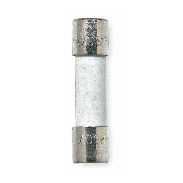 Eaton Bussmann Ceramic Fuse, 100mA, 1.5kA at 250V AC, 5 PK S501-100-R