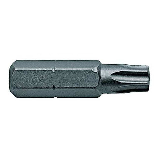 Apex Tool Group Torsion Bit, SAE, 1/4", Hex, T8, 1", PK5 440-TX-08X-5PK