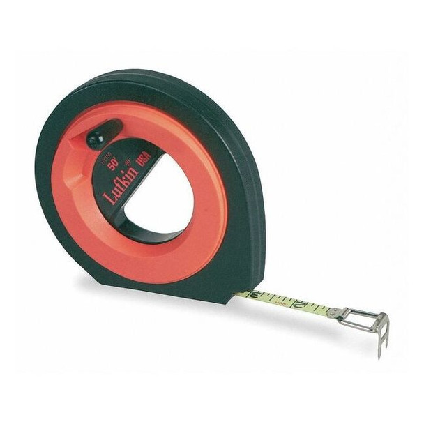 3/8" x 100' Speedwinder Yellow Clad Long Steel Tape Measure