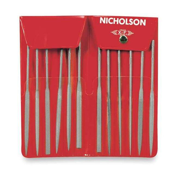Crescent Nicholson 12 Piece 5-1/2" 2 Cut File Assortment 37398