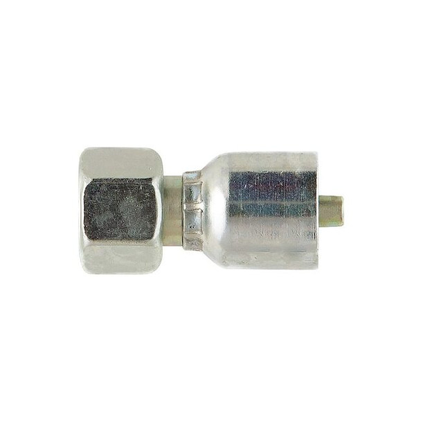 Parker Crimp Fitting,1/4" I.D.,M16-1.5,F,Metric 1C643-8-4