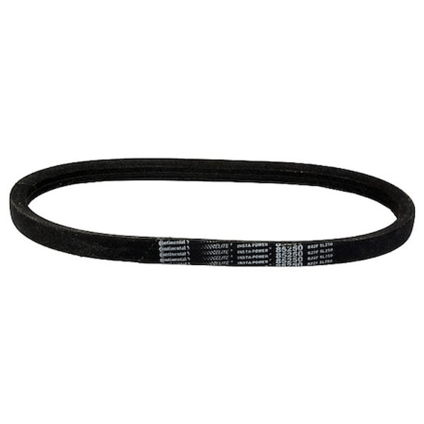 Continental V-belt,31 in L,1/2 in W Top,Rubber 84315