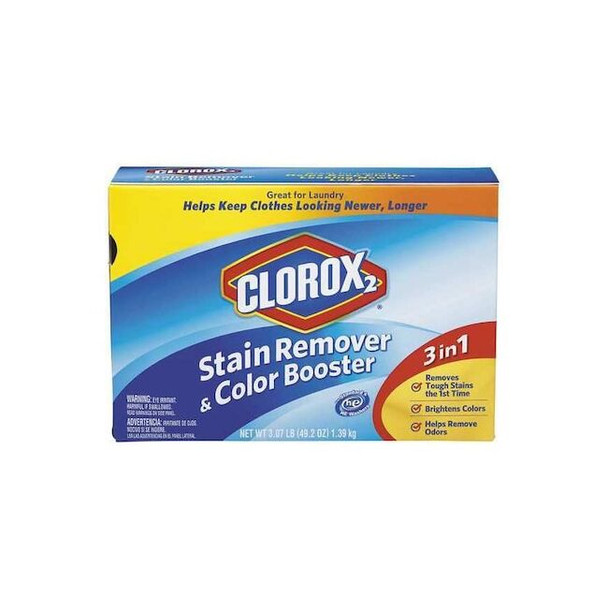 Clorox Stain Remover, Box, 49.2 oz, Original, 4 PK 03098