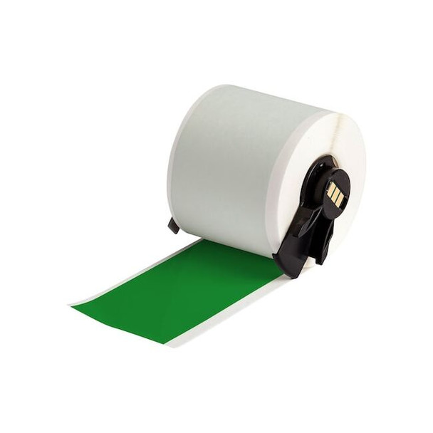 Brady ContinuousLabelStock,Green,Gloss,2inW M6C-2000-595-GN