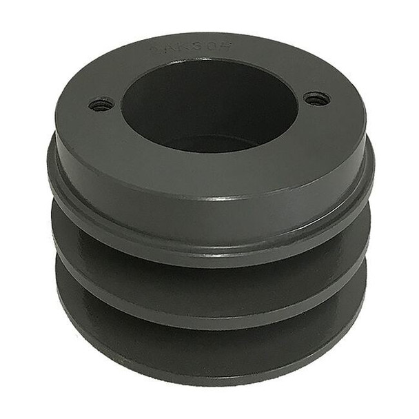 Manufacturer Varies V-Belt Pulley, Cast Iron, 3.05 in OD 2AK30H