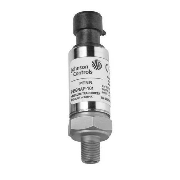 Johnson Controls Pressure Transducer,0 to 500 PSI P499RAP-105C