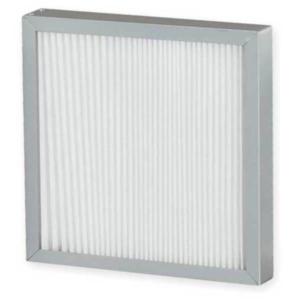 Dayton 12x12x2 Pleated Air Filter, Polyester, MERV 9, 1.0 Micron 2HNU1