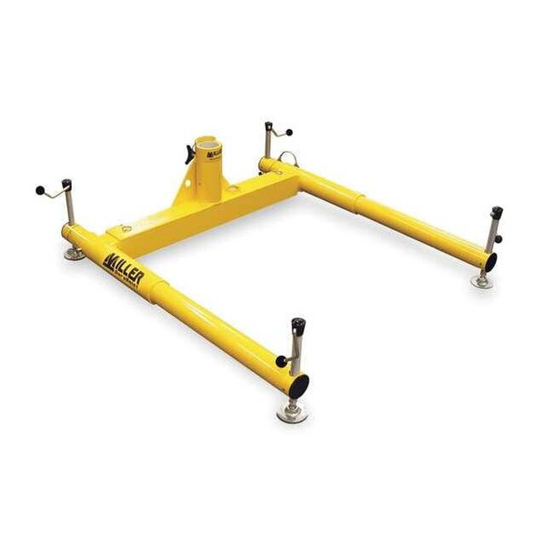 Miller Portable Davit Base,Yellow DH-4/