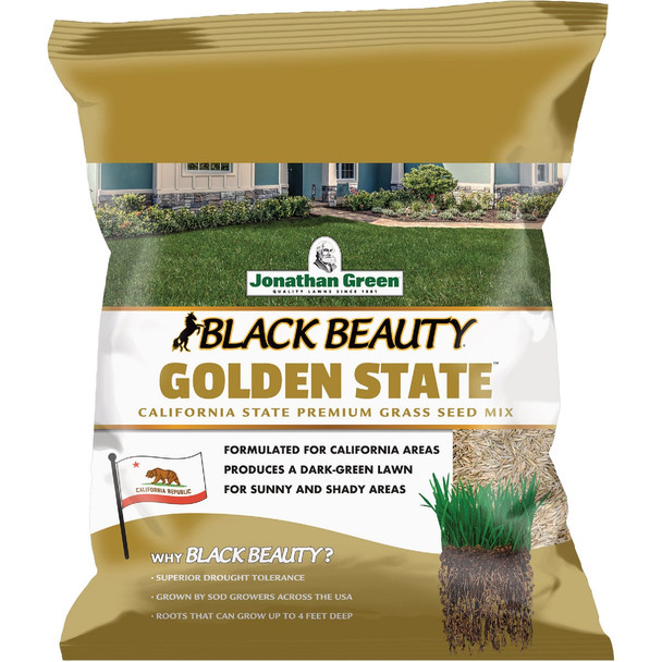 Black Beauty 3# Gldnste Ca Grass Seed 10702