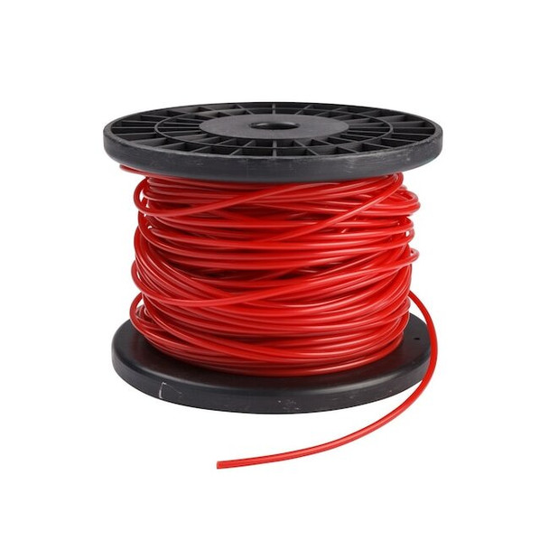Brady Cable Lockout,1/8" Dia.,164 ft L,Red 170379