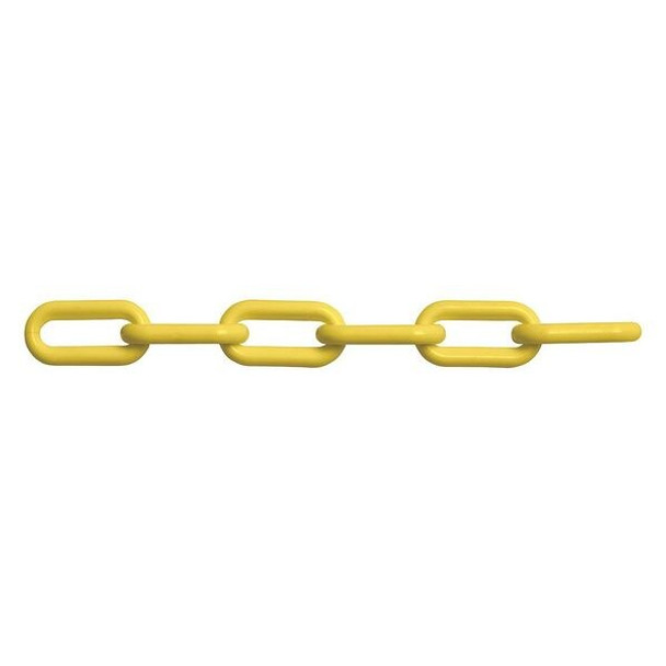Manufacturer Varies Yellow Plastic Chain,Weldlss,8mm,150ft L PEE-H2612-0552