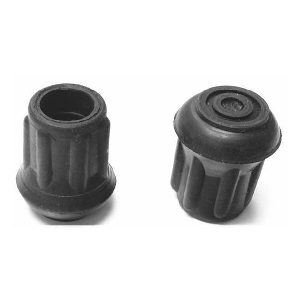 Manufacturer Varies Protective Leg Tip, SlipOn, Rd, 31/64", PK25 LTB 16B/W