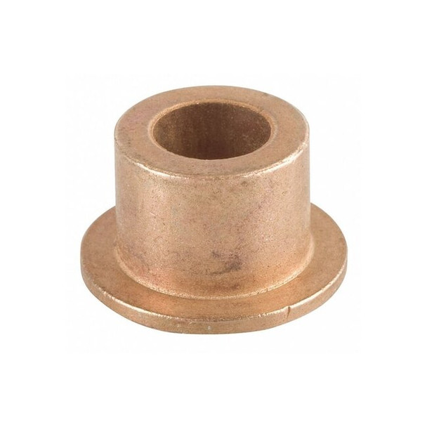 Bunting Bearings Flanged Sleeve Bearing,1/4 in Bore,PK3 DPEF040604