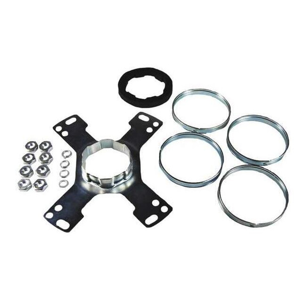 Dayton Length Adapter Kit,4-1/2 In,NEMA 42/48 30D489