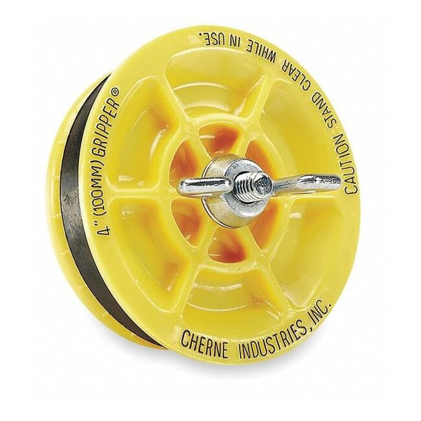 Cherne Pipe Plug,Mechanical,Size 4 In 270245