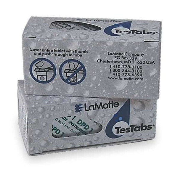 Lamotte Reagent System,Cl,0 to 4 PPM,PK200 R-3670