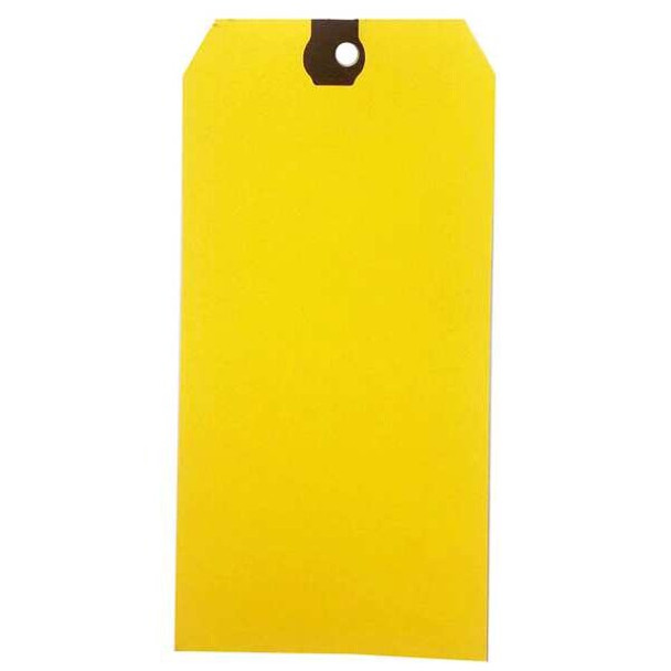 Manufacturer Varies Blank Shipping Tag,Paper,Yellow,PK1000 61KU18