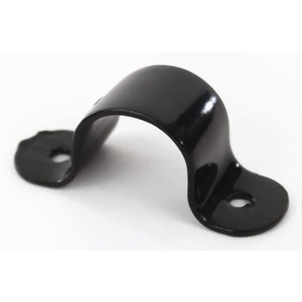 Calbond Two Hole Strap, Conduit; Pipe Use, 1/2 in, Steel, PVC Coated PV05002S00