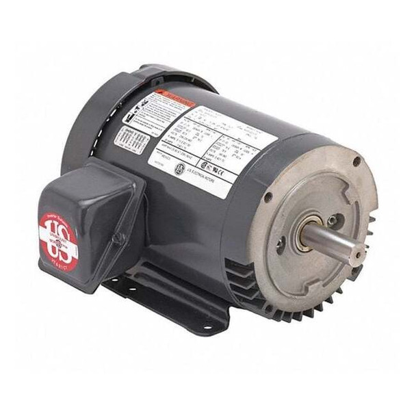 U.S. Motors Motor, 56C, Rigid Base U2P2DFC