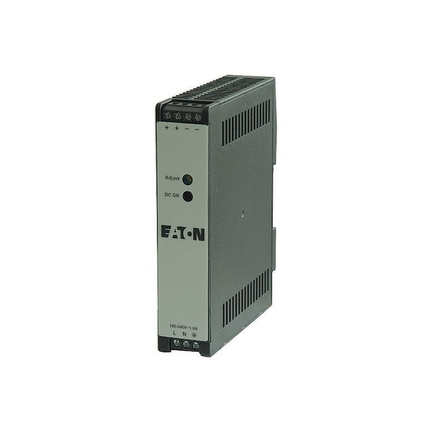 Eaton Power Supply, 100/240V AC, 12V DC, 60 W, 5 A, DIN Rail PSG60E12SPC