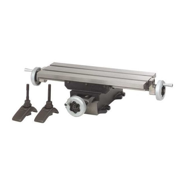 Palmgren Compound Mill Table,.100 Dial Revolution 2LKU7