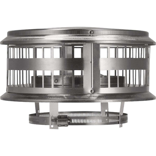 Selkirk 5 In. To 6 In. Universal Gas B-Vent Cap 56UGVCR
