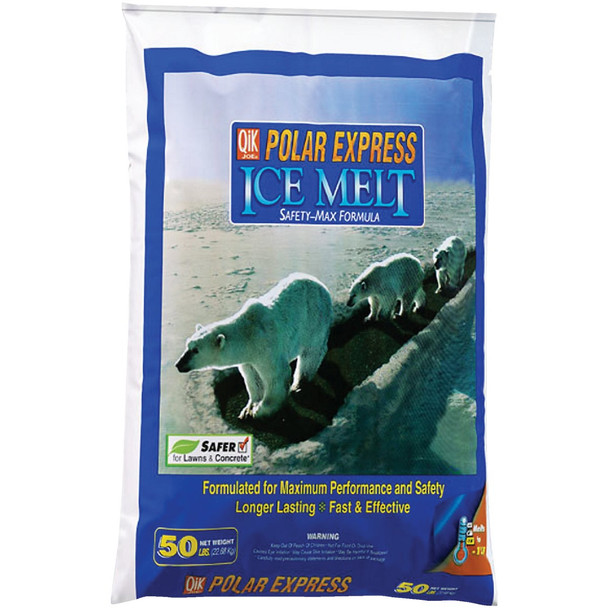 Qik Joe Polar Express 50 Lb. Ice Melt Flakes 81050
