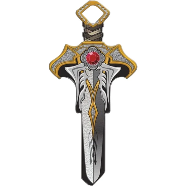 Lucky Line Dagger Key Shapes Decorative House Key - KW1 B144K Pack of 5