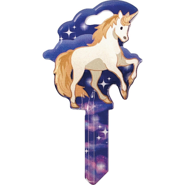 Lucky Line Unicorn Key Shapes Decorative House Key - SC1 B150S Pack of 5