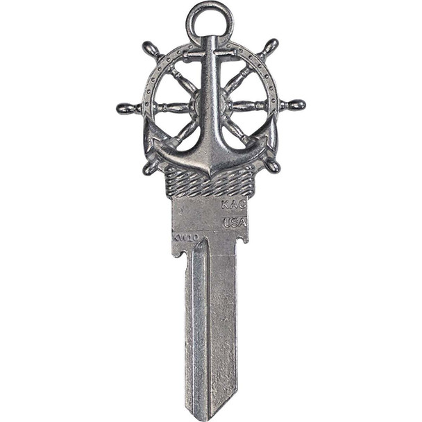 Lucky Line Forged Anchor Key Shapes Decorative House Key - SC1 B304S Pack of 5