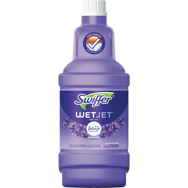 Swiffer Wet Jet 42.2 Oz. Lavender Floor Cleaner 3700023680