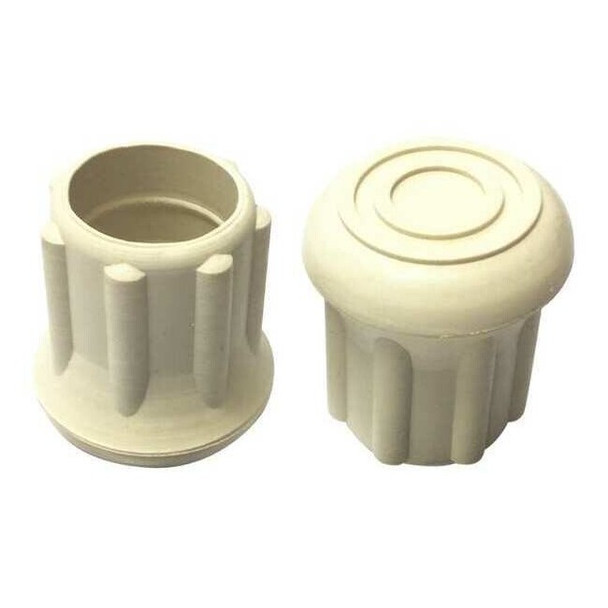 Manufacturer Varies Protective Leg Tip, SlipOn, Rd, 47/64", PK25 LTB 18W/W