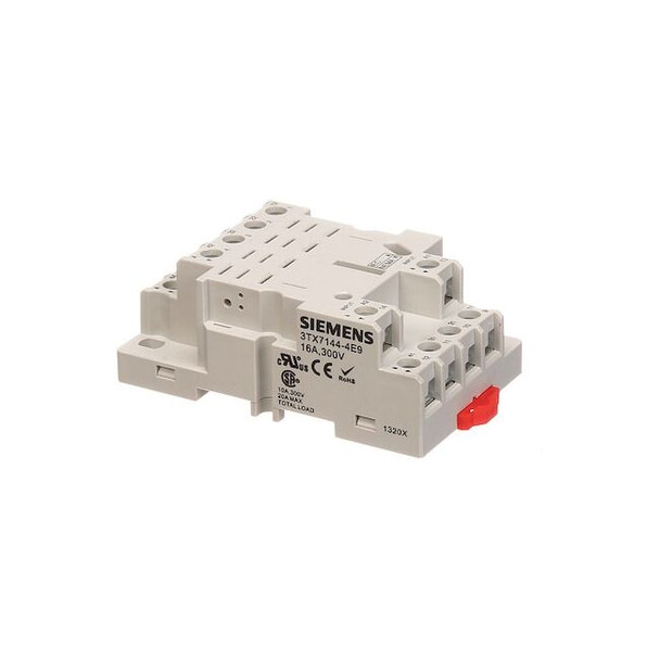 Siemens Relay Socket, Screw Clamp, 14 Pins 3TX71444E9