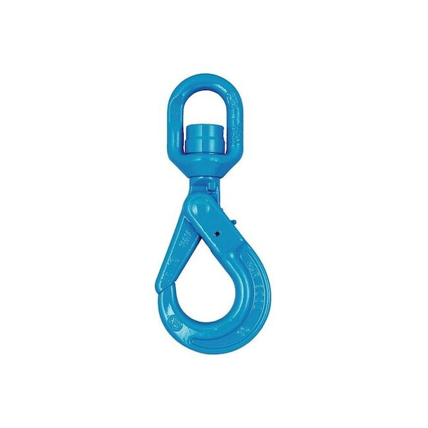 Yoke Self-Lock Hook,Alloy Stl,1 3/8",5,700 lb X-027N-07