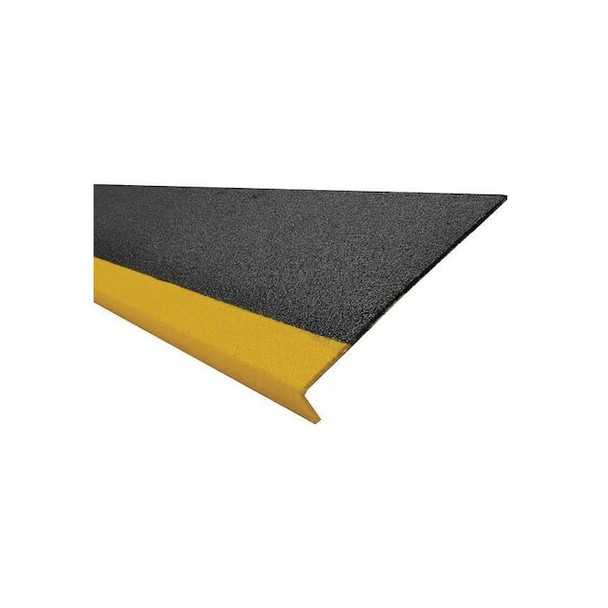 Sure-Foot FRP Cover MED Grit, 9"x24", Yellow/Black 9N12009X002417M