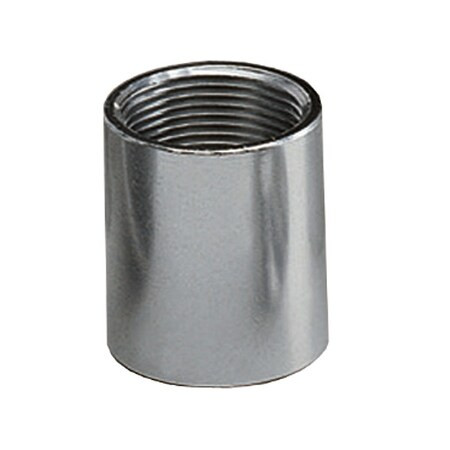 IMC Coupling, 1 in, Threaded, Aluminum, Painted, Silver