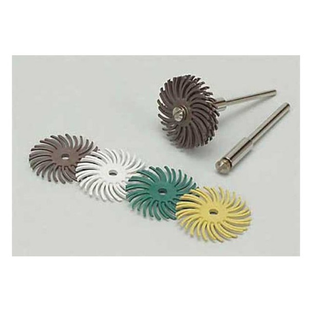 Scotch-Brite Radial Bristle Disc,TC,1 In Dia,50G,PK96 61500151560