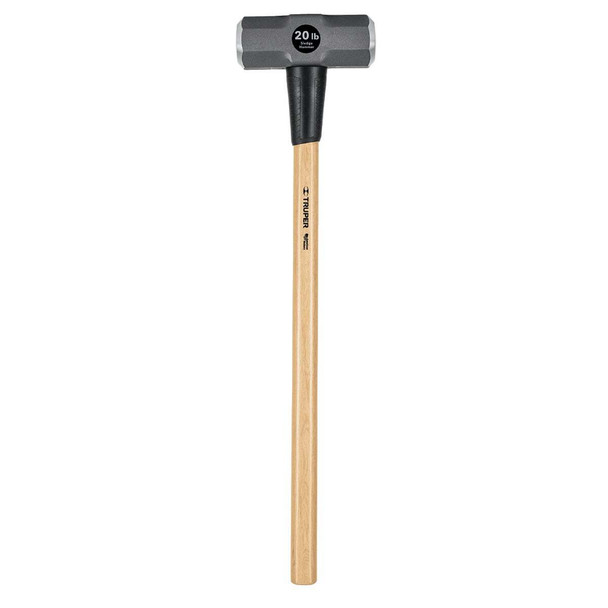 Truper 20 Lb. Double-Faced Sledge Hammer with 36 In. Hickory Handle MD-20H