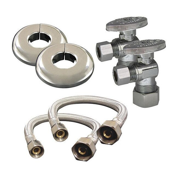 Kissler Faucet Supply Line,3/8x1/2,20in.L AB88-1040