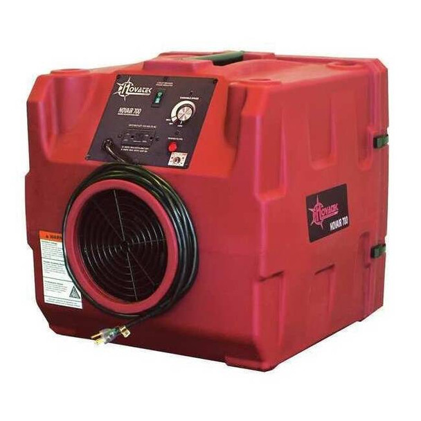 Novatek Air Scrubber, 750 cfm, Red, 115V AC G0700