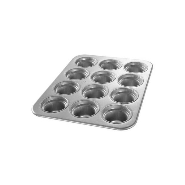 Chicago Metallic Large Crown Muffin Pan,12 Moulds 43555