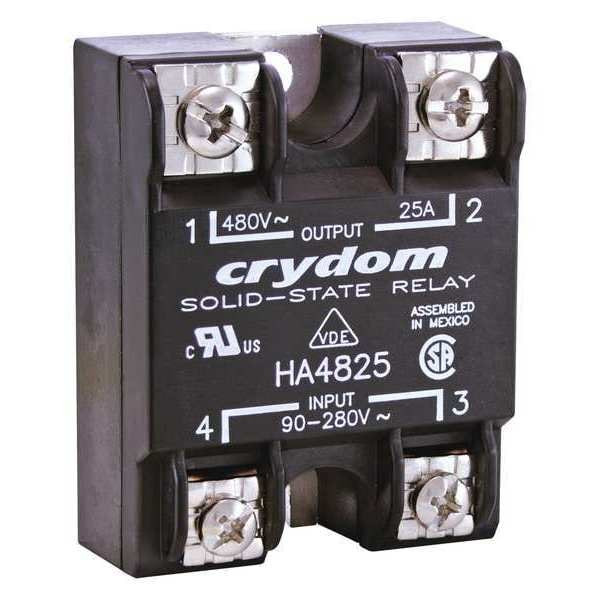 Crydom Solid State Relay, 1 Phase, Screw Clamp, Panel, SCR HA4850