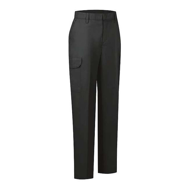 Red Kap Women's Work Pant, 6, Black, 35% Cotton, 65% Polyester PT89BK 06 28