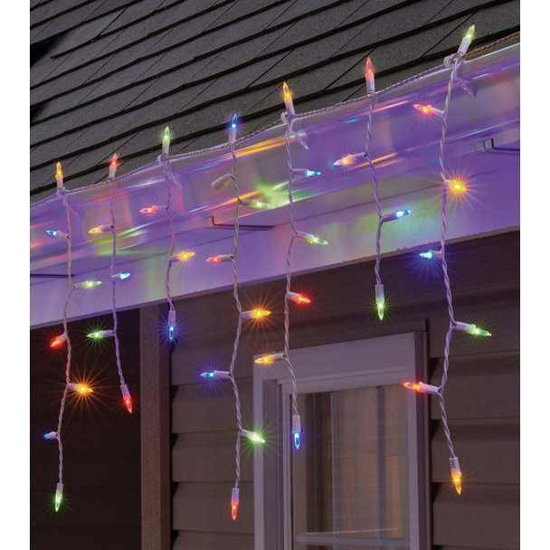 SYLVANIA 100 Lt Staylit Traditional Glow Glass Mini LED Multi Icicle V40612-74
