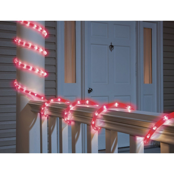 Sylvania 9 Ft. Red LED Rope Light Set, 70 Red LEDs V55044-74