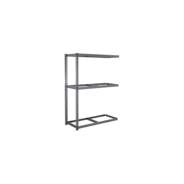 Global Industrial 3 Shelf Heavy Duty Boltless Shelving Add On 72""W x 24""D x 96